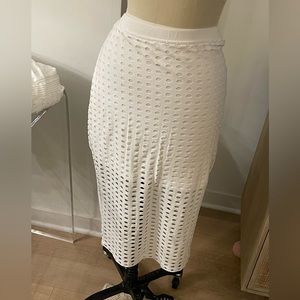 T by Alexander Wang mesh skirt size large